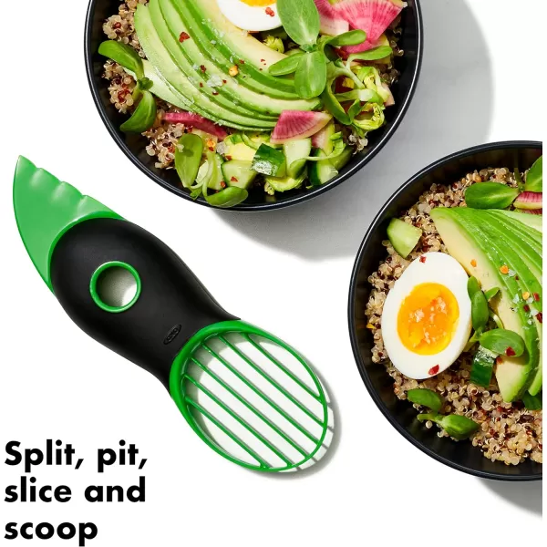 OXO Good Grips 3-in-1 Avocado Slicer - Green