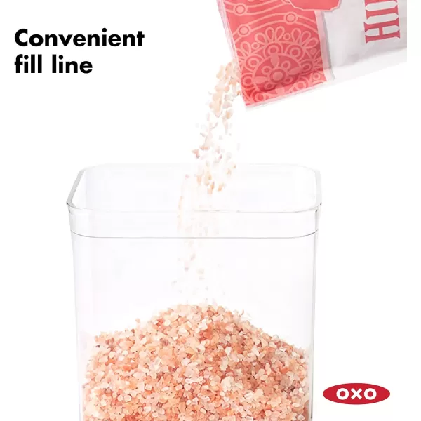 OXO Good Grips 4-Piece Mini POP Container Set, clear