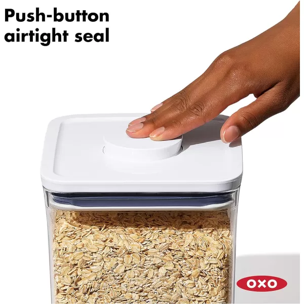 OXO Good Grips 4-Piece Mini POP Container Set, clear