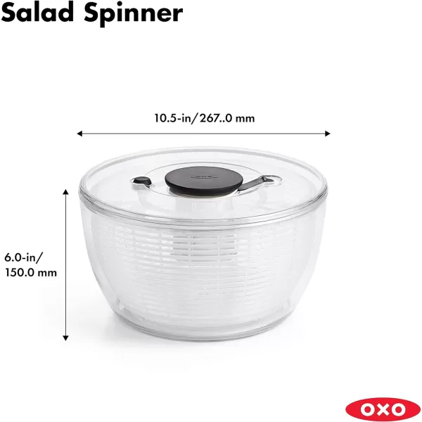 OXO Good Grips 6 Piece Large Canister Set with Scoops, 4.4 qt each, White