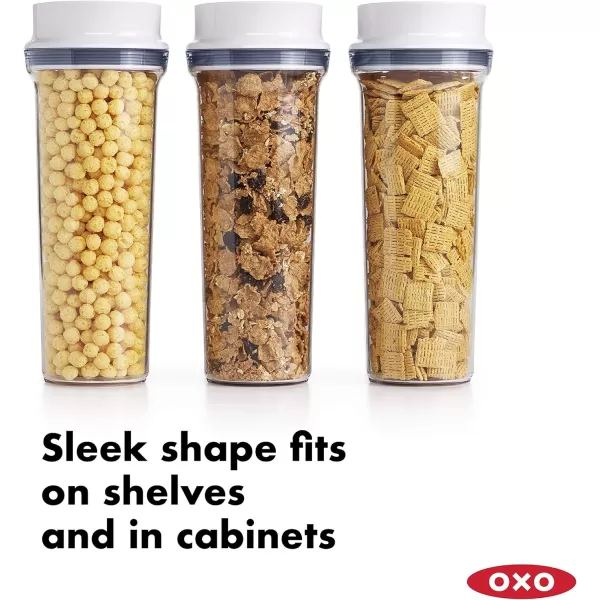 OXO Good Grips Airtight POP Large Cereal Dispenser ,White