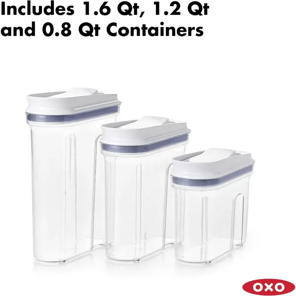 OXO Good Grips Airtight POP Large Cereal Dispenser ,White