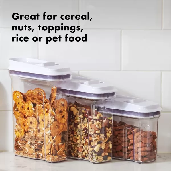 OXO Good Grips Airtight POP Large Cereal Dispenser ,White
