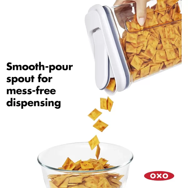 OXO Good Grips Airtight POP Large Cereal Dispenser ,White