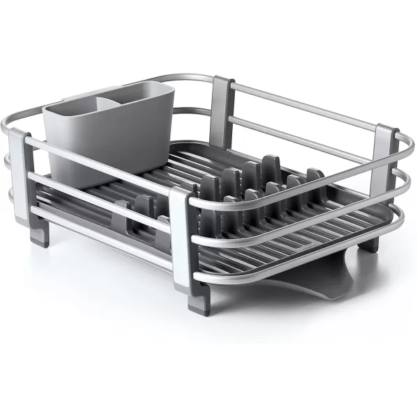 OXO Good Grips Aluminum Dish Rack, Gray