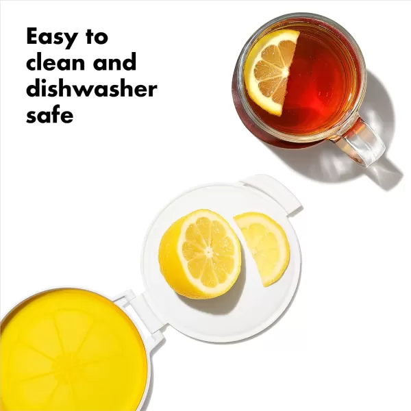 OXO Good Grips Cut &amp; Keep Reusable Silicone Produce Saver Set - Onion and Lemon
