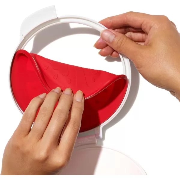 OXO Good Grips Cut &amp; Keep Reusable Silicone Produce Saver Set - Onion and Lemon