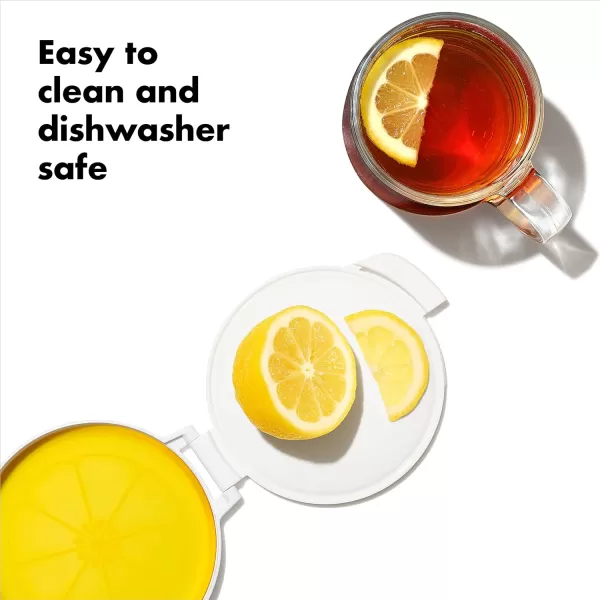OXO Good Grips Cut &amp; Keep Reusable Silicone Produce Saver Set - Onion and Lemon