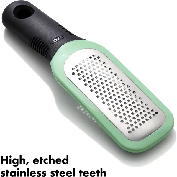 OXO Good Grips Etched Zester and Grater Green