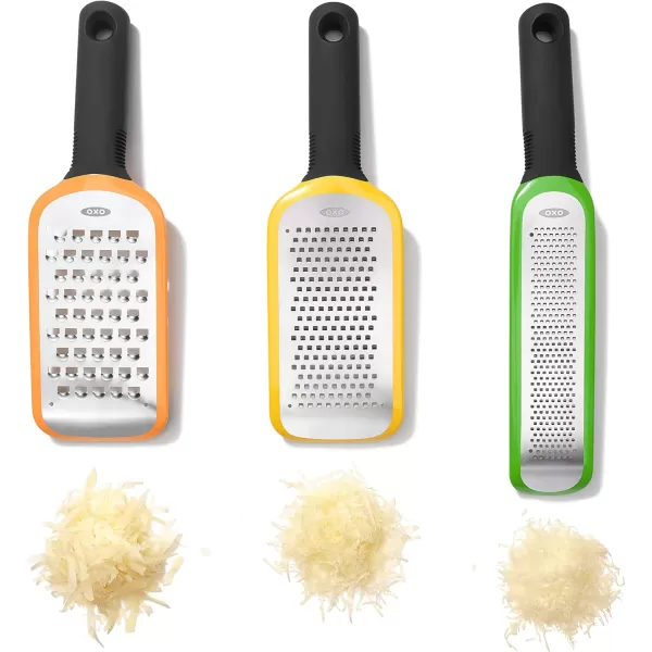 OXO Good Grips Etched Zester and Grater Green