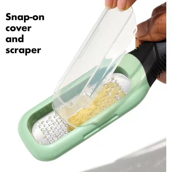 OXO Good Grips Etched Zester and Grater Green