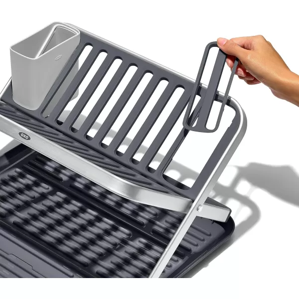 OXO Good Grips Extendable Over-The-Sink Aluminum Dish Rack