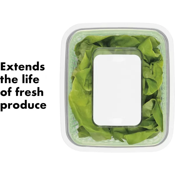 OXO Good Grips GreenSaver Produce Keeper - 4.3 Qt,White