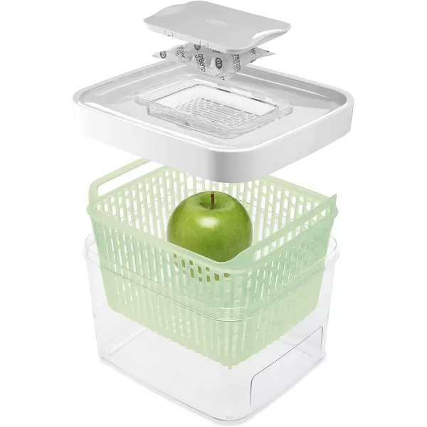OXO Good Grips GreenSaver Produce Keeper - 4.3 Qt,White