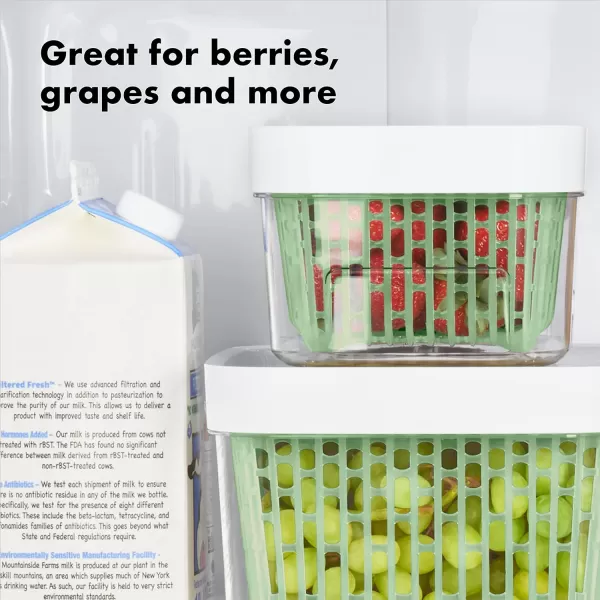 OXO Good Grips GreenSaver Produce Keeper - 4.3 Qt,White