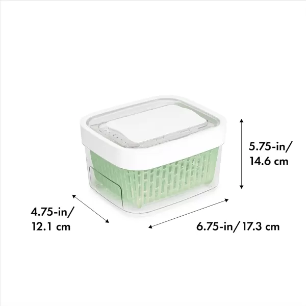 OXO Good Grips GreenSaver Produce Keeper - 4.3 Qt,White