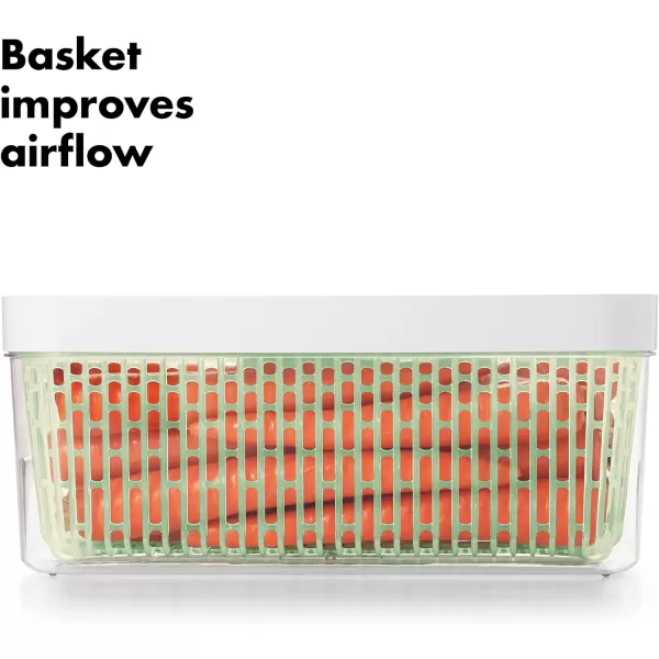 OXO Good Grips GreenSaver Produce Keeper - 4.3 Qt,White