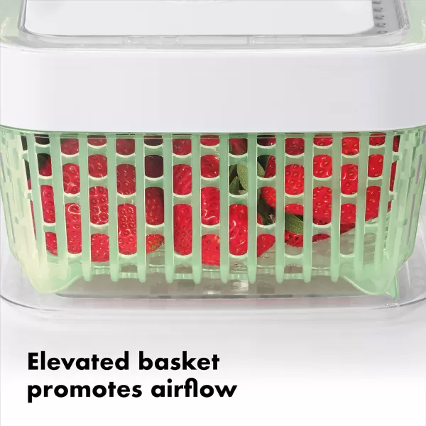 OXO Good Grips GreenSaver Produce Keeper - 4.3 Qt,White