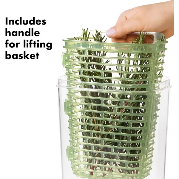 OXO Good Grips GreenSaver Produce Keeper - 4.3 Qt,White