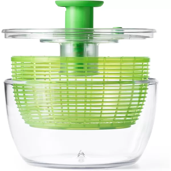 OXO Good Grips Large Salad Spinner - 6.22 Qt., White