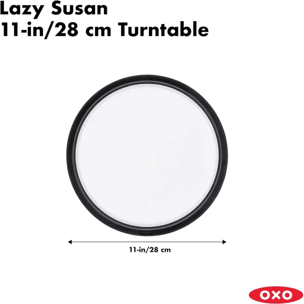 OXO Good Grips Lazy Susan Turntable, 11-Inch,White
