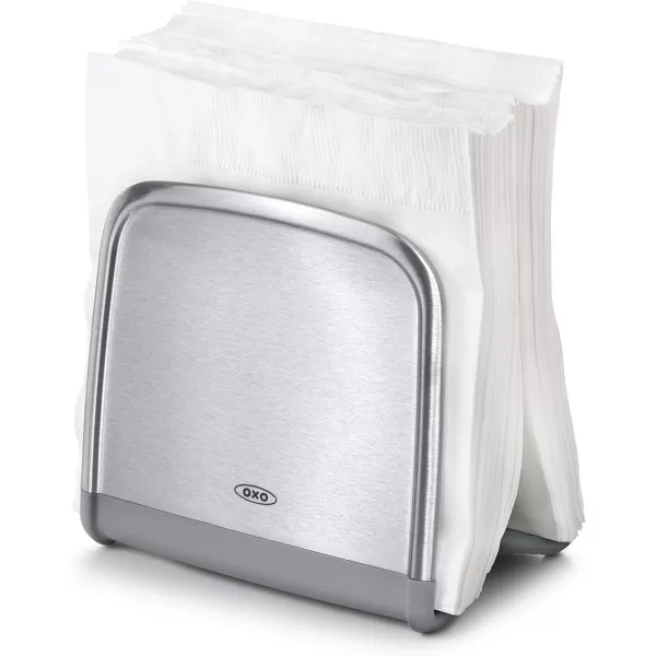 OXO Good Grips Neat Napkin Holder, Stainless Steel