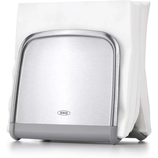 OXO Good Grips Neat Napkin Holder, Stainless Steel