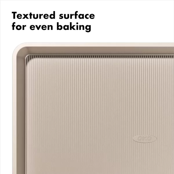 OXO Good Grips Non-Stick Pro Cake Pan Square 9 x 9 Inch, brown
