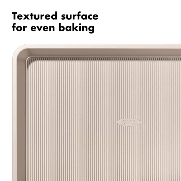 OXO Good Grips Non-Stick Pro Cake Pan Square 9 x 9 Inch, brown