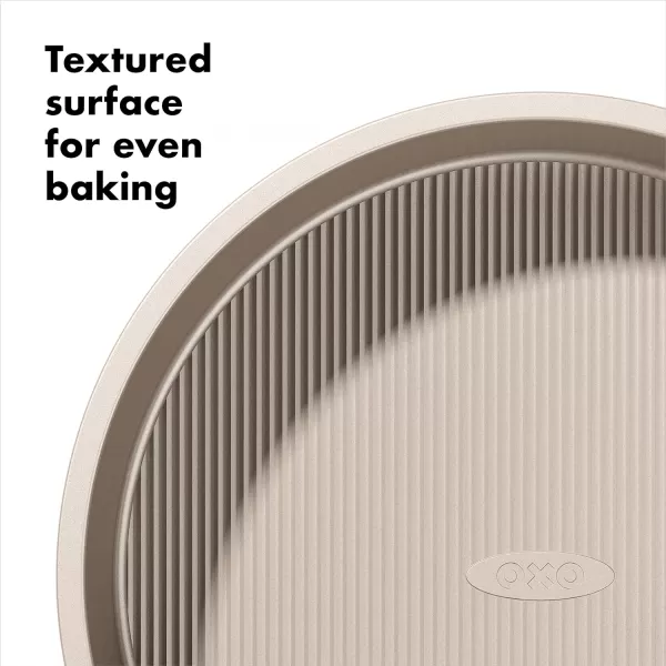 OXO Good Grips Non-Stick Pro Cake Pan Square 9 x 9 Inch, brown