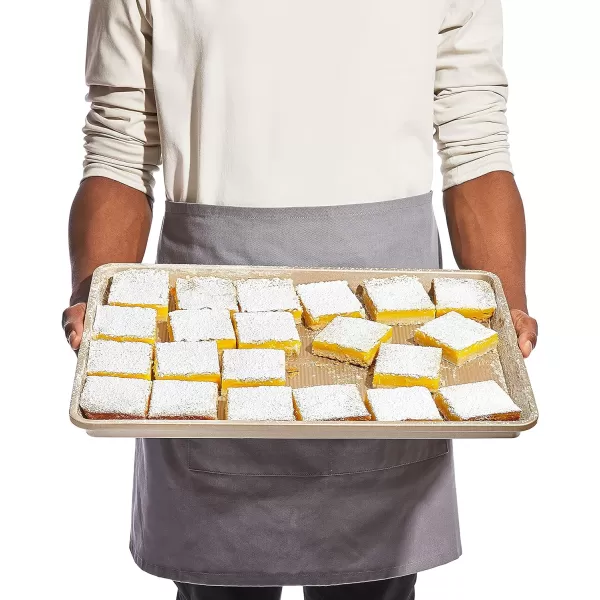 OXO Good Grips Non-Stick Pro Cake Pan Square 9 x 9 Inch, brown