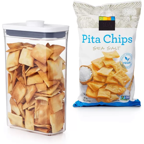 OXO Good Grips POP Container, 1.2 Qt - Rectangle - Pasta, Transparent