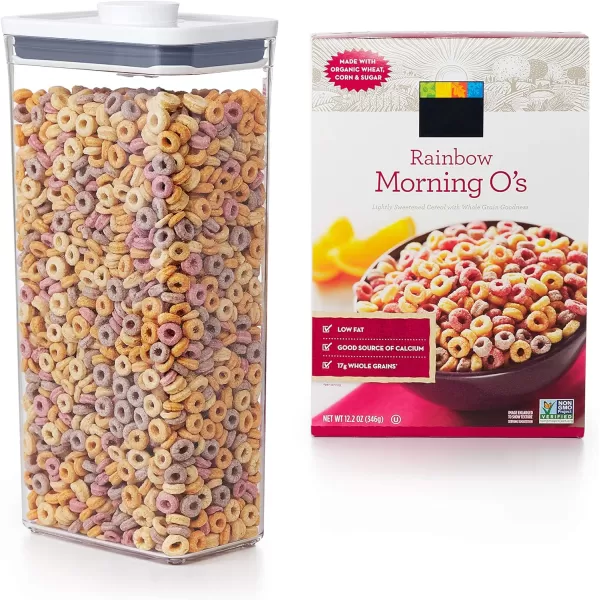 OXO Good Grips POP Container, 1.2 Qt - Rectangle - Pasta, Transparent