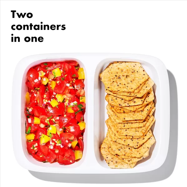 OXO Good Grips Prep &amp; Go 4.3 Cups/1.02 L Sandwich Container | Leakproof Food Storage | Ideal for sandwiches and leftovers | BPA Free | Microwave and Dishwasher Safe | Freezer Safe | Stain Resistant
