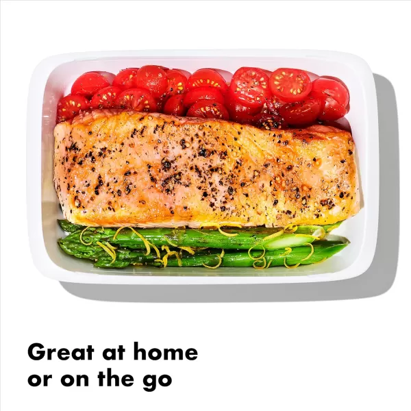 OXO Good Grips Prep &amp; Go 4.3 Cups/1.02 L Sandwich Container | Leakproof Food Storage | Ideal for sandwiches and leftovers | BPA Free | Microwave and Dishwasher Safe | Freezer Safe | Stain Resistant