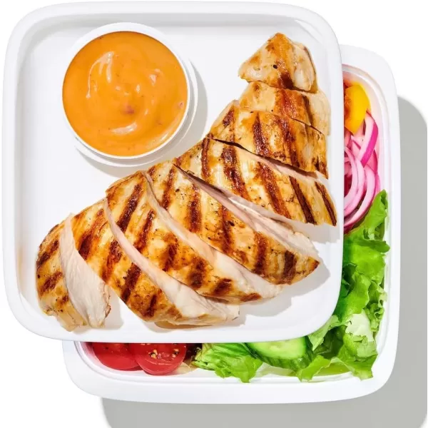 OXO Good Grips Prep &amp; Go 4.3 Cups/1.02 L Sandwich Container | Leakproof Food Storage | Ideal for sandwiches and leftovers | BPA Free | Microwave and Dishwasher Safe | Freezer Safe | Stain Resistant