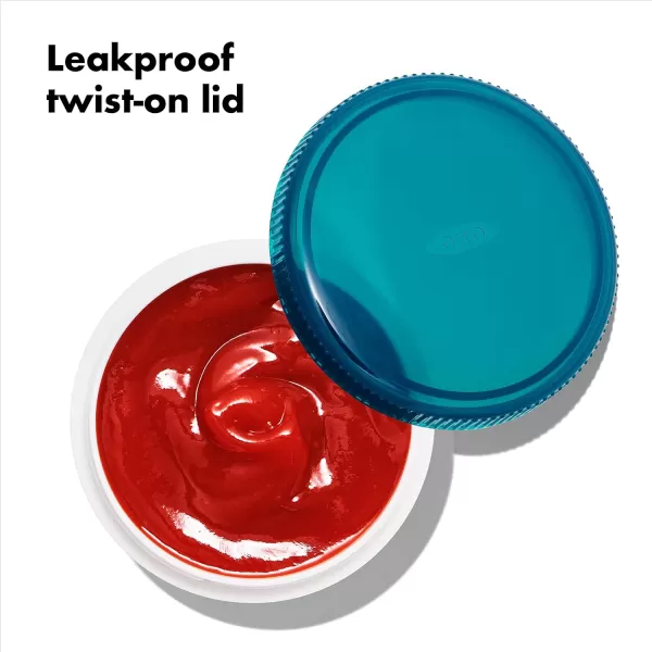 OXO Good Grips Prep &amp; Go Leakproof Condiment Containers - 3 pack