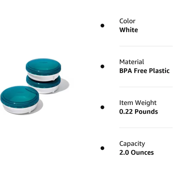 OXO Good Grips Prep &amp; Go Leakproof Condiment Containers - 3 pack