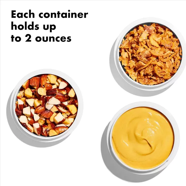 OXO Good Grips Prep &amp; Go Leakproof Condiment Containers - 3 pack