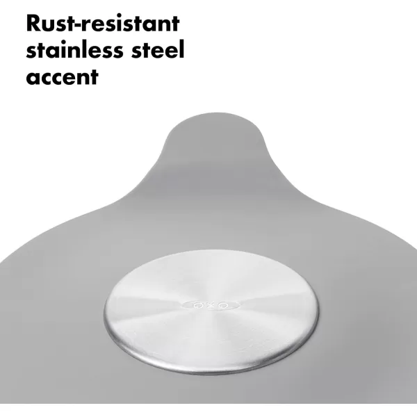 OXO Good Grips Silicone/Stainless Steel Tub Stopper, Grey