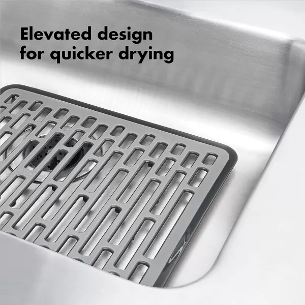 OXO Good Grips Small Sink Mat,Gray)