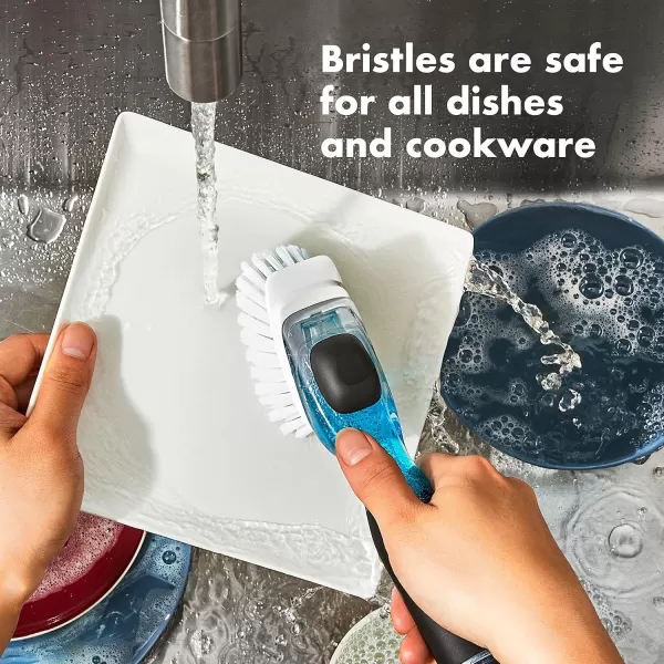 OXO NEW Good Grips Soap Dispensing Dish Brush