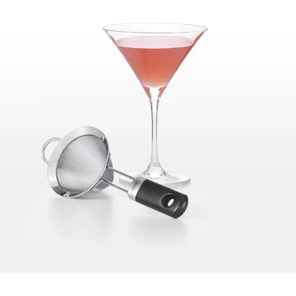 OXO SteeL Fine Mesh Cocktail Strainer, 3-inch,Stainless Steel