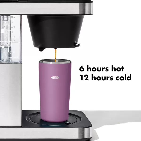 OXO Strive 20oz Insulated Tumbler with Sliding Lid - Onyx