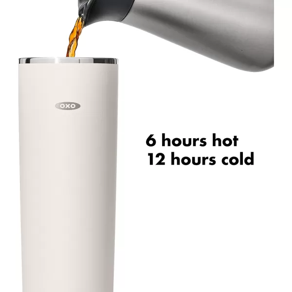 OXO Strive 20oz Insulated Tumbler with Sliding Lid - Onyx
