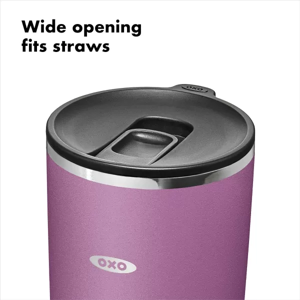 OXO Strive 20oz Insulated Tumbler with Sliding Lid - Onyx