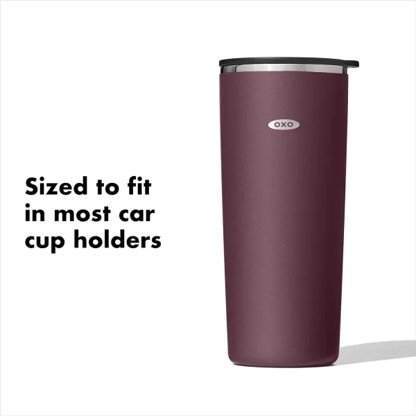 OXO Strive 20oz Insulated Tumbler with Sliding Lid - Onyx