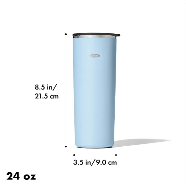 OXO Strive 20oz Insulated Tumbler with Sliding Lid - Onyx