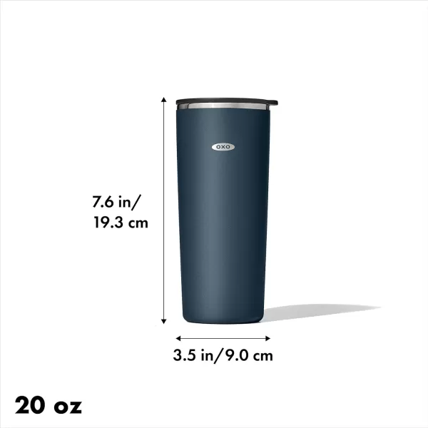 OXO Strive 20oz Insulated Tumbler with Sliding Lid - Onyx