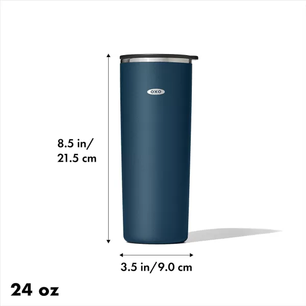 OXO Strive 20oz Insulated Tumbler with Sliding Lid - Onyx